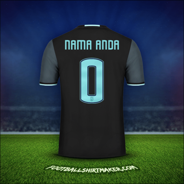 Jersey AFC Ajax 2016/17 Alternatif -  nama anda - 0