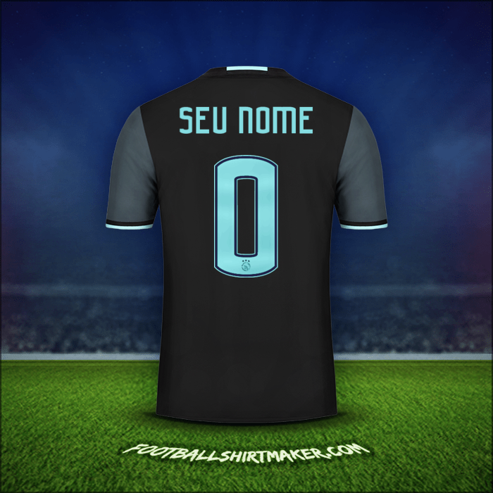 Camisa AFC Ajax 2016/17 Alternativa -  seu nome - 0