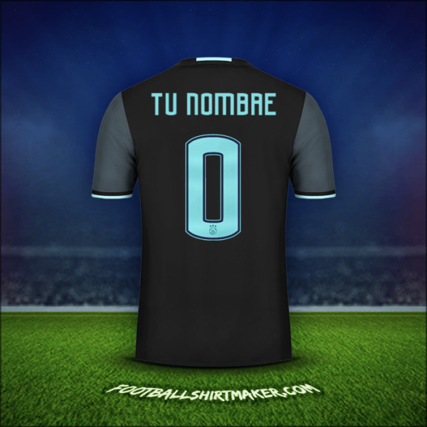 Camiseta AFC Ajax 2016/17 Visita -  tu nombre - 0