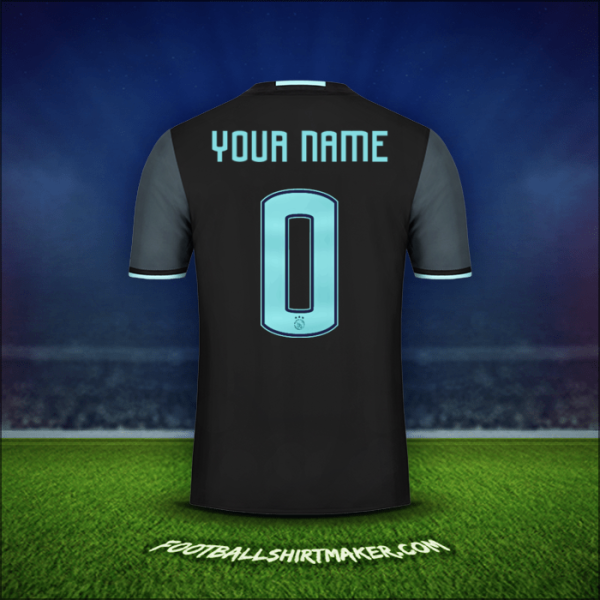 Shirt AFC Ajax 2016/17 Away -  your name - 0