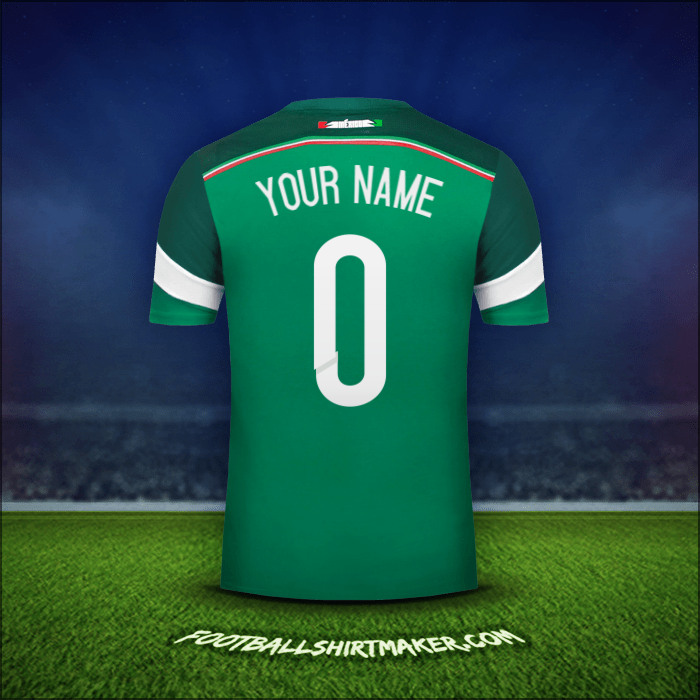Jersey Mexico 2014 -  your name - 0