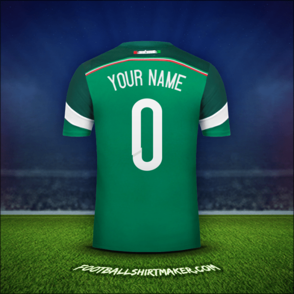 Jersey Mexico 2014 -  your name - 0