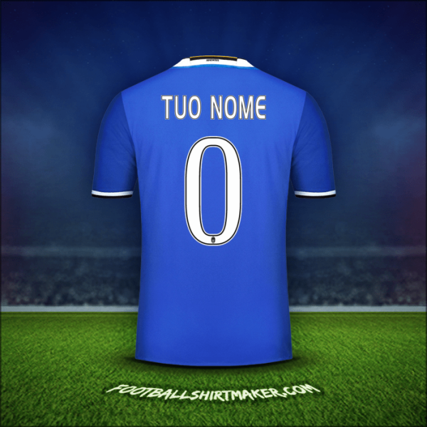 Maglia Juventus FC 2016/17 Seconda -  tuo nome - 0