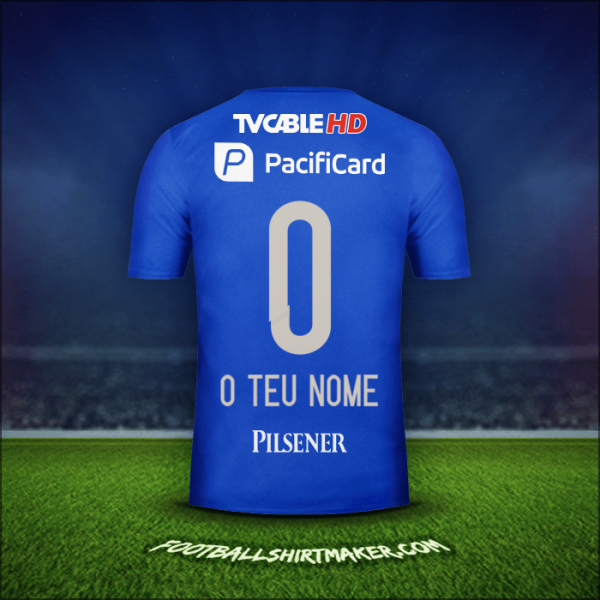 Camisola Emelec 2016 -  o teu nome - 0