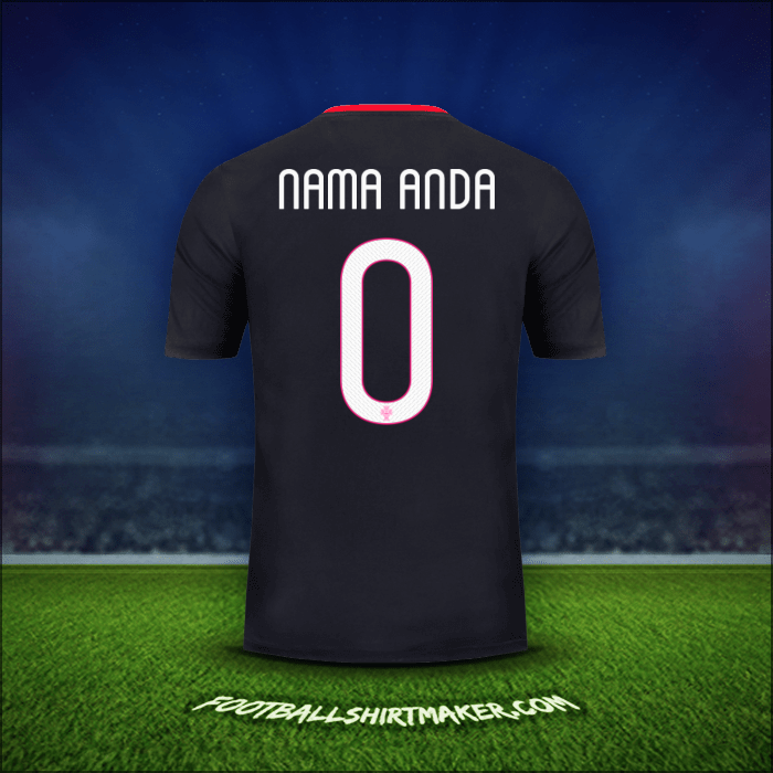 Jersey Portugal 2015 Alternatif -  nama anda - 0