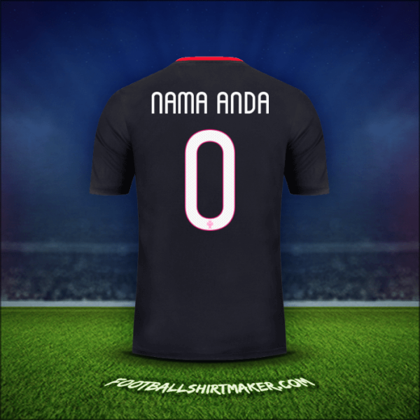 Jersey Portugal 2015 Alternatif -  nama anda - 0