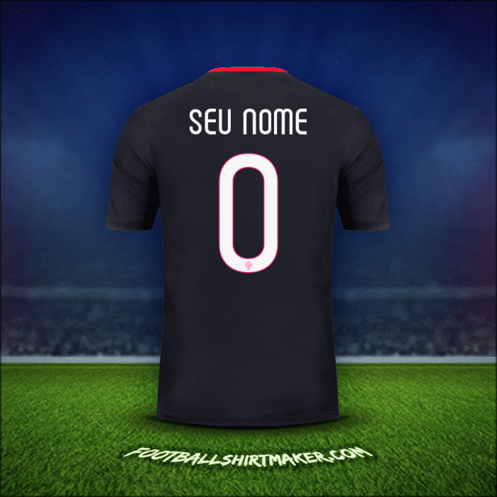 Camisa Portugal 2015 Alternativa -  seu nome - 0