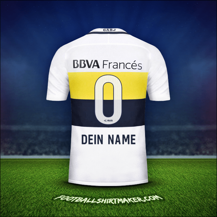 Trikot Boca Juniors 2016/17 Auswärts -  dein name - 0