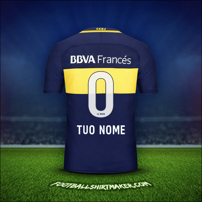 Maglia Boca Juniors 2016/17 -  tuo nome - 0