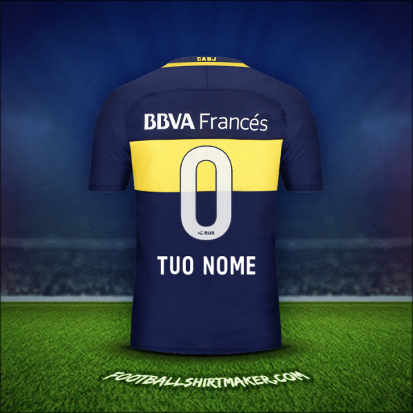 Maglia Boca Juniors 2016/17 -  tuo nome - 0