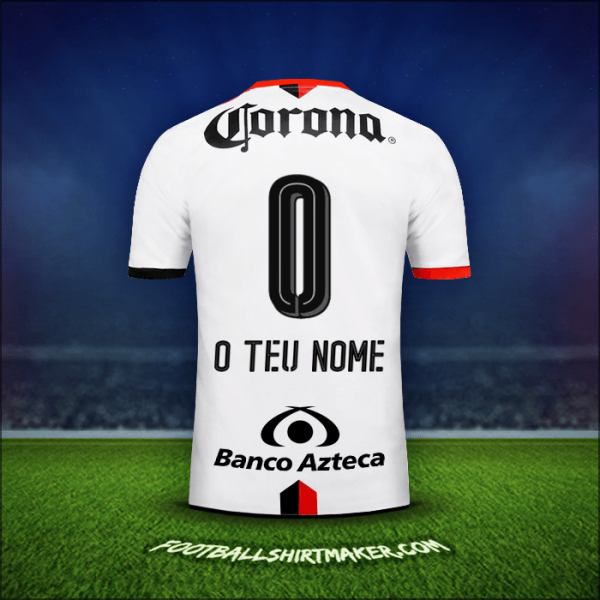 Camisola Atlas 2016/17 Alternativa -  o teu nome - 0