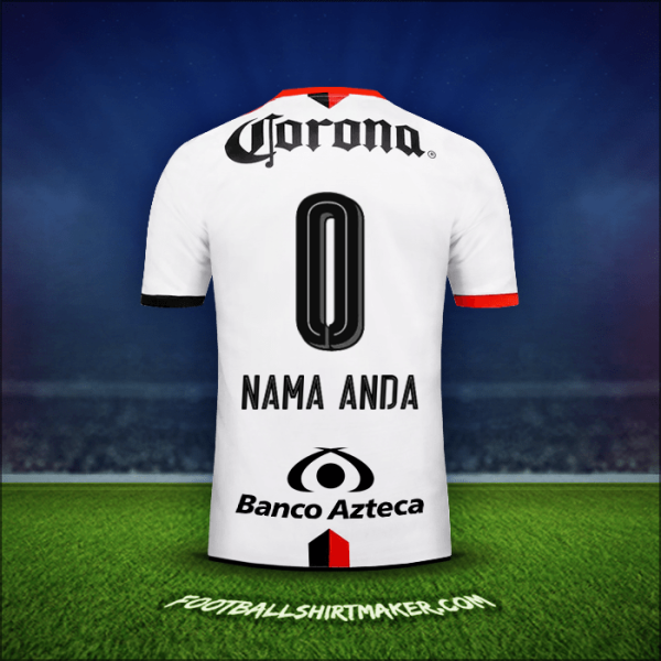 Jersey Atlas 2016/17 Alternatif -  nama anda - 0