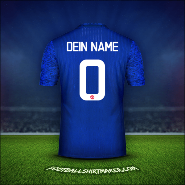 Trikot Manchester United Cup 2016/17 Auswärts -  dein name - 0