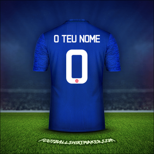 Camisola Manchester United Cup 2016/17 Alternativa -  o teu nome - 0
