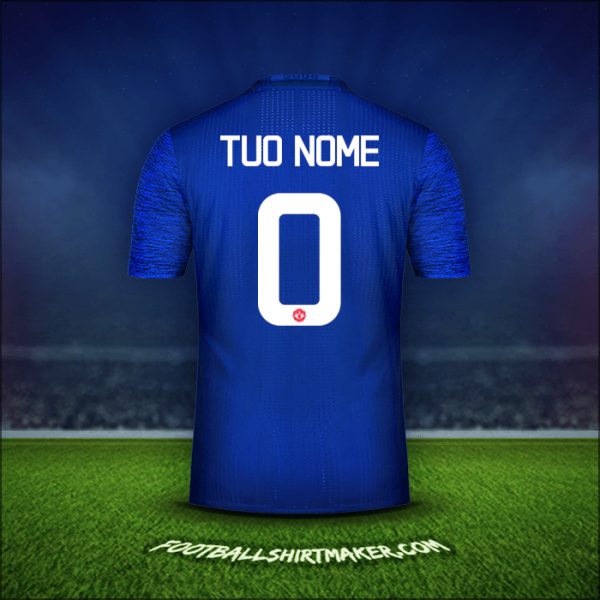 Maglia Manchester United Cup 2016/17 Seconda -  tuo nome - 0