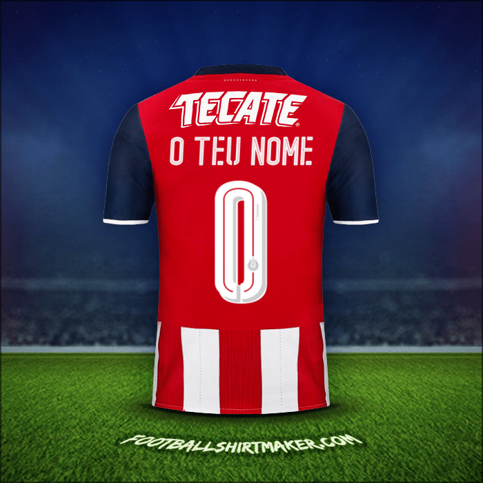 Camisola Guadalajara 2016/17 -  o teu nome - 0