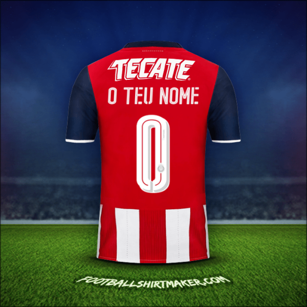 Camisola Guadalajara 2016/17 -  o teu nome - 0