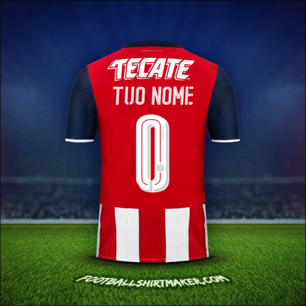 Maglia Guadalajara 2016/17 -  tuo nome - 0