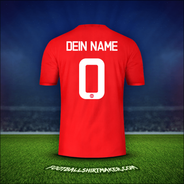 Trikot Manchester United Cup 2016/17 -  dein name - 0