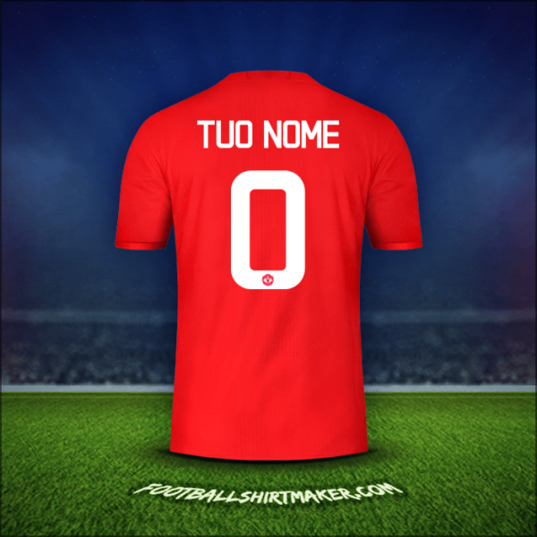Maglia Manchester United Cup 2016/17 -  tuo nome - 0
