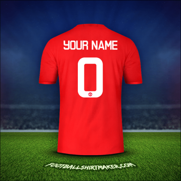 Jersey Manchester United Cup 2016/17 -  your name - 0