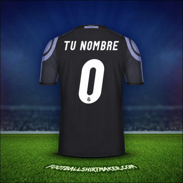 Camiseta Real Madrid CF 2016/17 Tercera -  tu nombre - 0