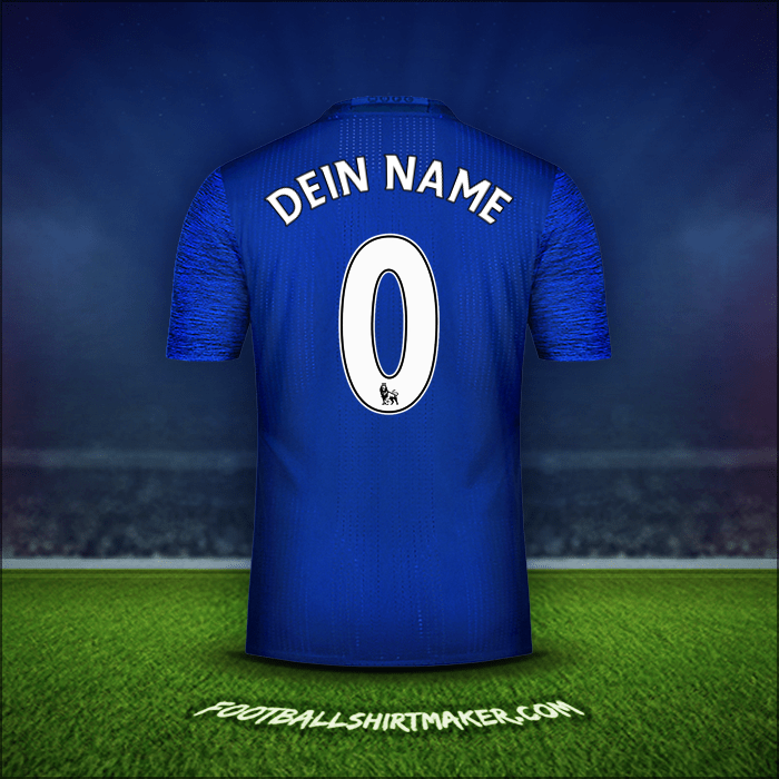 Trikot Manchester United 2016/17 Auswärts -  dein name - 0