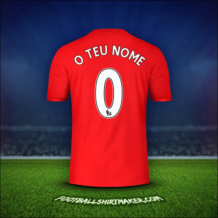Camisola Manchester United 2016/17 -  o teu nome - 0