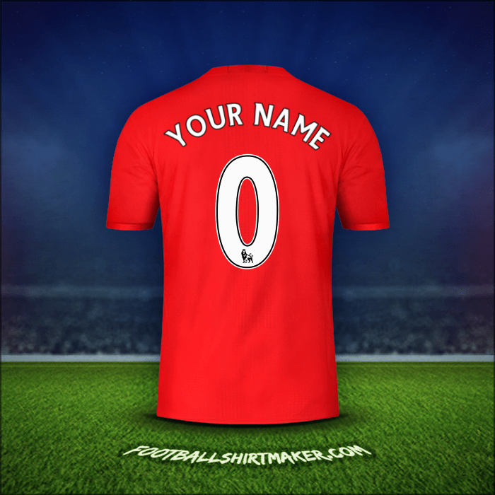 Jersey Manchester United 2016/17 -  your name - 0