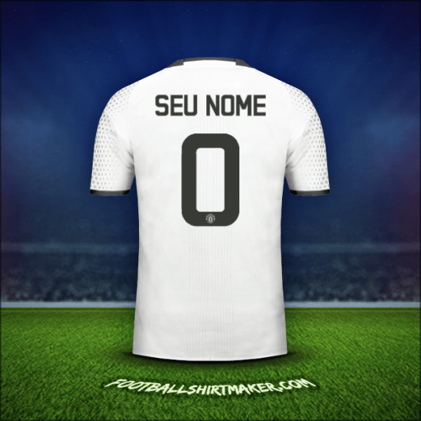 Camisa Manchester United Cup 2016/17 Terceira -  seu nome - 0