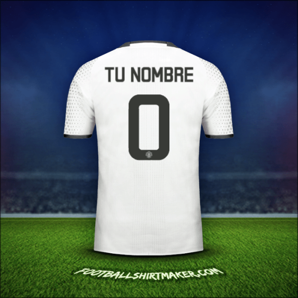 Jersey Manchester United Cup 2016/17 Tercera -  tu nombre - 0
