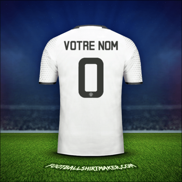Maillot Manchester United Cup 2016/17 Troisième -  votre nom - 0
