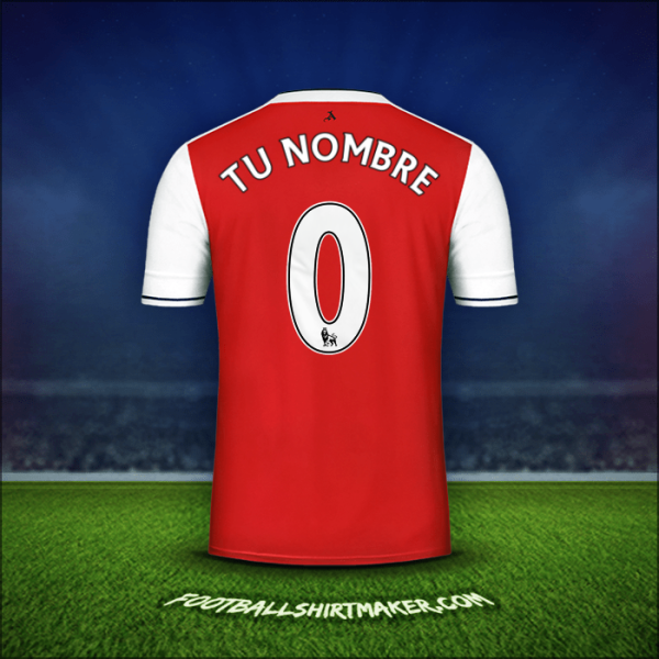 Jersey Arsenal 2016/17 -  tu nombre - 0