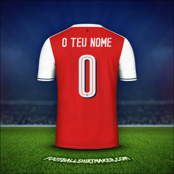 Camisola Arsenal Cup 2016/17 -  o teu nome - 0