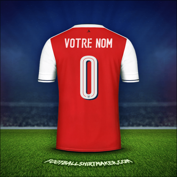 Maillot Arsenal Cup 2016/17 -  votre nom - 0