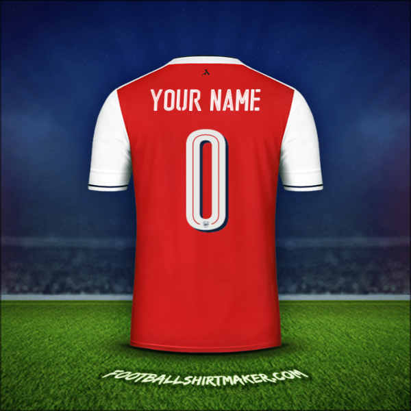 Shirt Arsenal Cup 2016/17 -  your name - 0