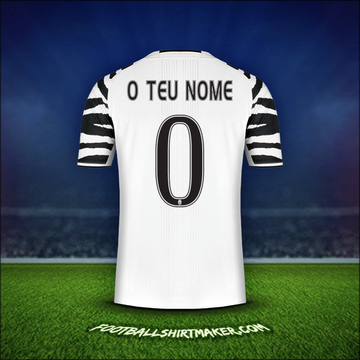 Camisola Juventus FC 2016/17 Terceira -  o teu nome - 0
