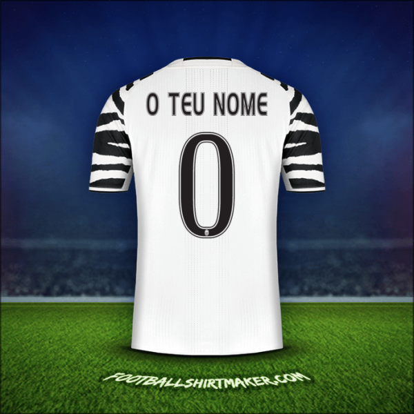 Camisola Juventus FC 2016/17 Terceira -  o teu nome - 0