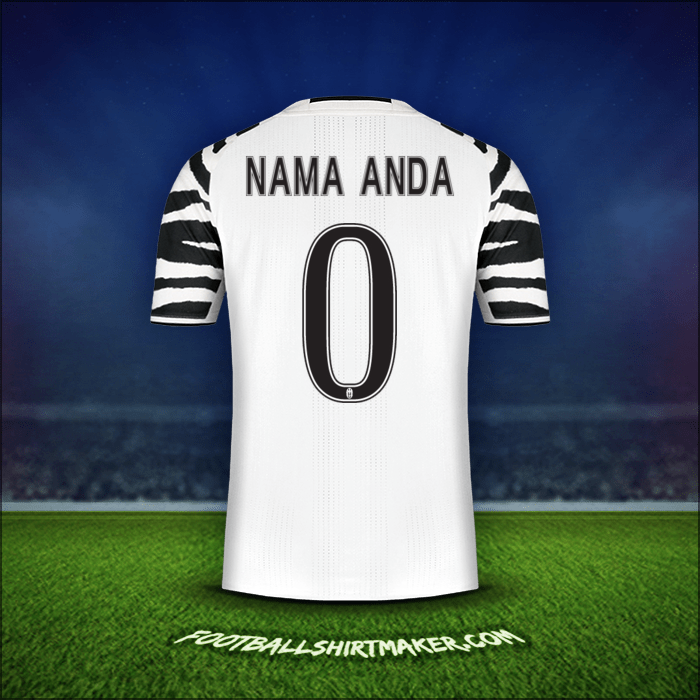 Jersey Juventus FC 2016/17 Ketiga -  nama anda - 0