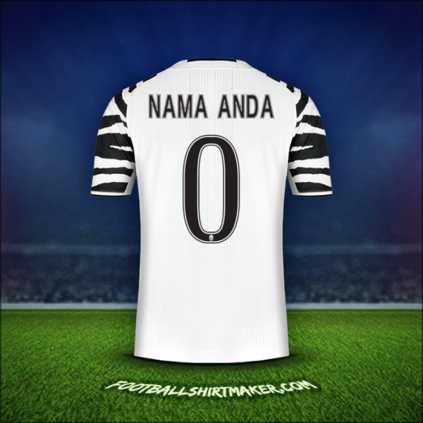 Jersey Juventus FC 2016/17 Ketiga -  nama anda - 0