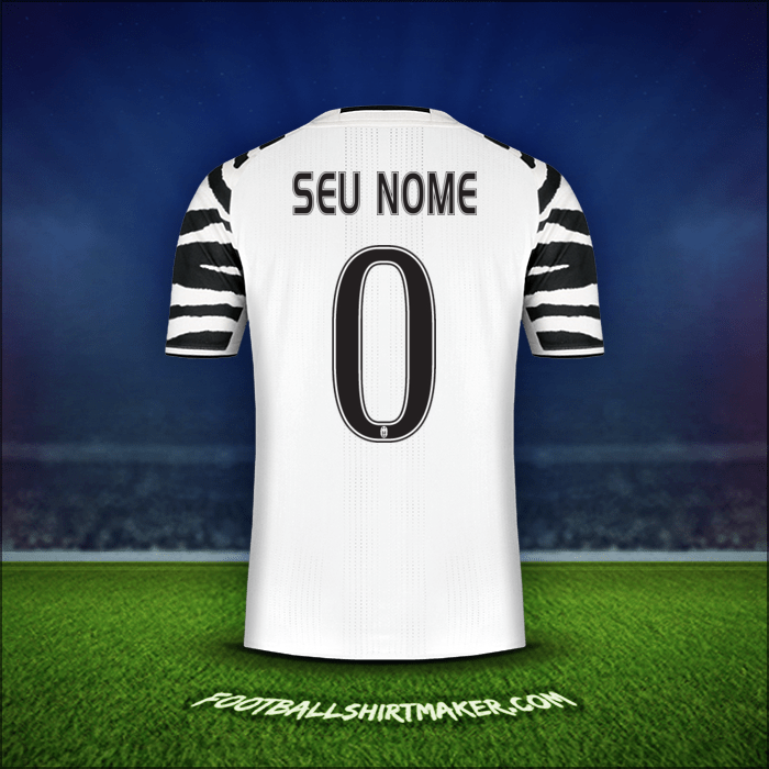 Camisa Juventus FC 2016/17 Terceira -  seu nome - 0