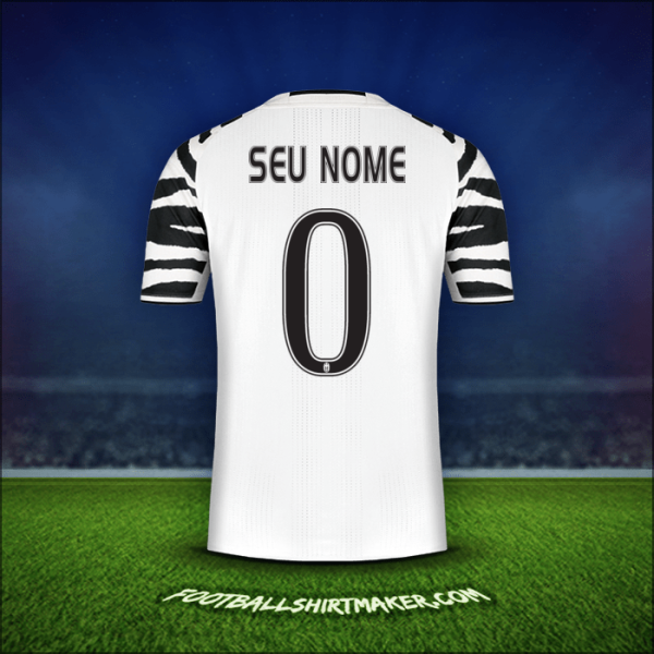Camisa Juventus FC 2016/17 Terceira -  seu nome - 0