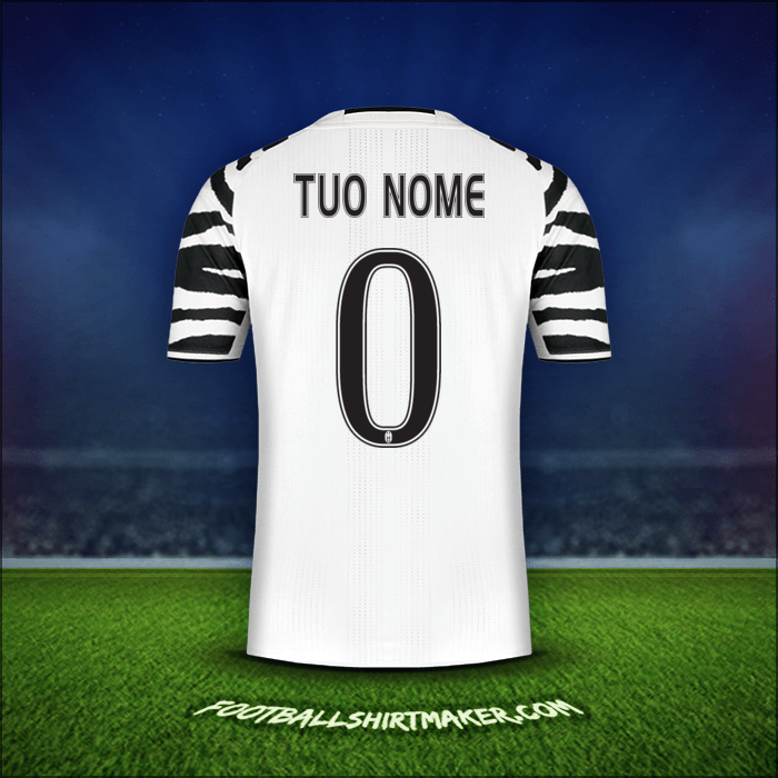 Maglia Juventus FC 2016/17 Terza -  tuo nome - 0