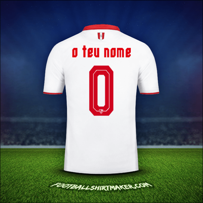 Camisola Sevilla FC 2016/2017 -  o teu nome - 0
