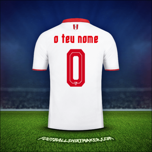 Camisola Sevilla FC 2016/2017 -  o teu nome - 0