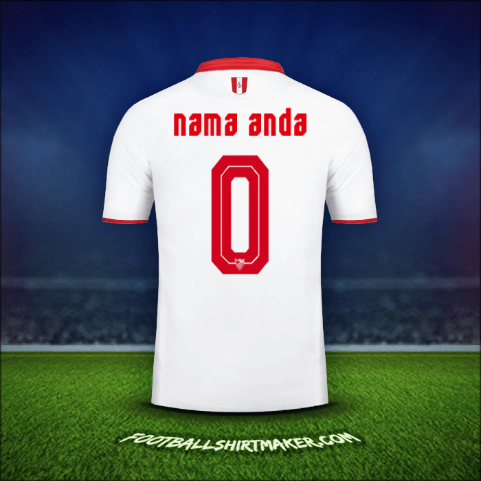 Jersey Sevilla FC 2016/2017 -  nama anda - 0