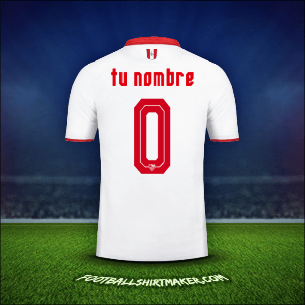 Jersey Sevilla FC 2016/2017 -  tu nombre - 0