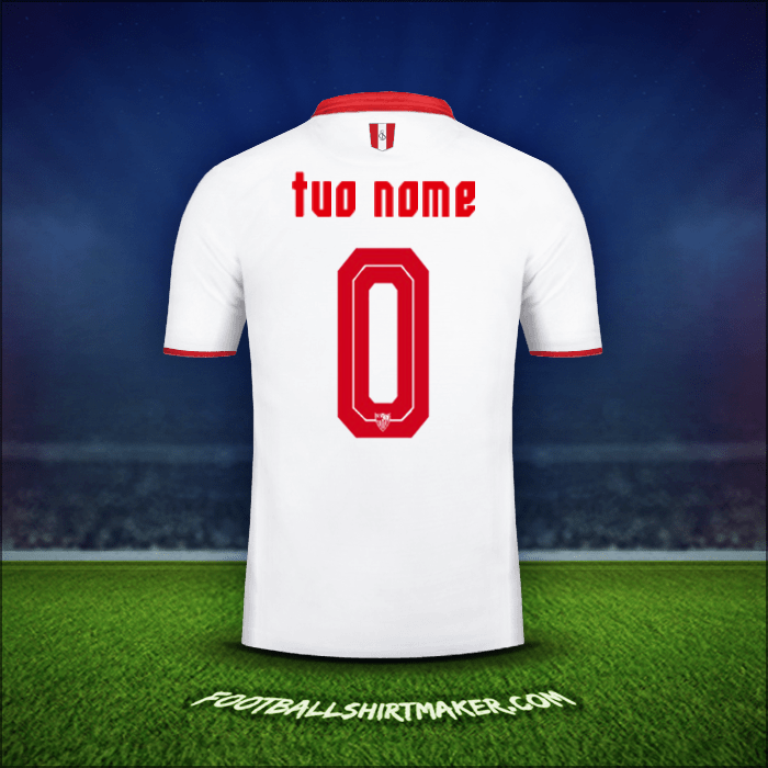 Maglia Sevilla FC 2016/2017 -  tuo nome - 0