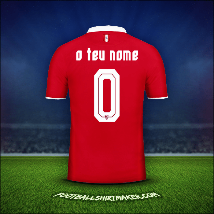 Camisola Sevilla FC 2016/2017 Alternativa -  o teu nome - 0