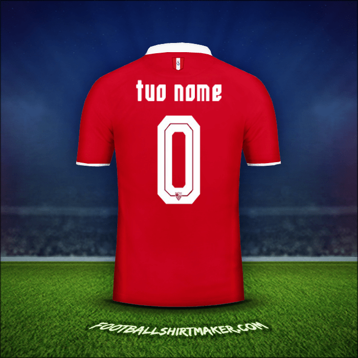 Maglia Sevilla FC 2016/2017 Seconda -  tuo nome - 0
